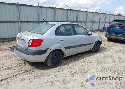 2007 Kia Rio Lx from USA, damaged, VIN KNADE123976261129